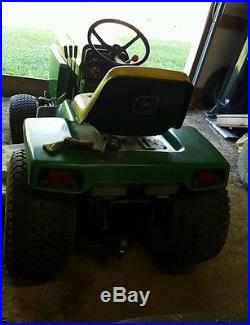 John deere 420 lawn tractor mower