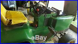 John deere 420 lawn tractor mower