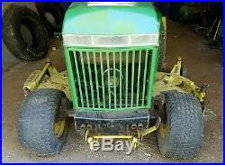 John deere 420 lawn tractor mower