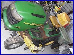 John deere l 130 lawn tractor mower