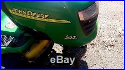 John deere lawn tractor 42 in deck, 18.5 hp