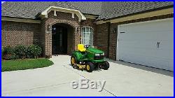 John deere x475 garden tractor mower