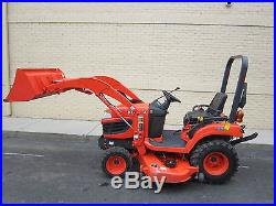 KUBOTA BX2360 COMPACT UTILITY TRACTOR WITH LOADER AND 60 DECK, 4 WHEEL DRIVE