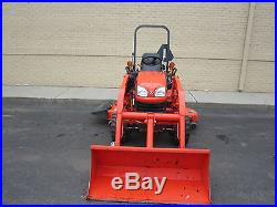 KUBOTA BX2360 COMPACT UTILITY TRACTOR WITH LOADER AND 60 DECK, 4 WHEEL DRIVE