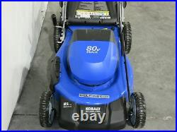 Kobalt 80-Volt Brushless 21-in Self-Propelled Electric Lawn Mower (Tool Only)