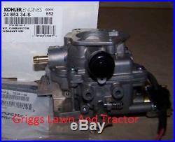Kohler OEM Carburetor Assembly 2485334 2485334-S