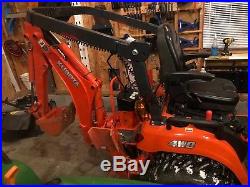 Kubota bx25d 2016 w, backhoe, loader, and mower that was never used