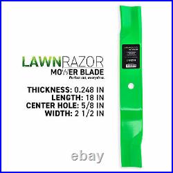LawnRAZOR Blade for Set Gravely 00450300 Pro-Turn Pro-Master 152 Z 52 Inch Deck