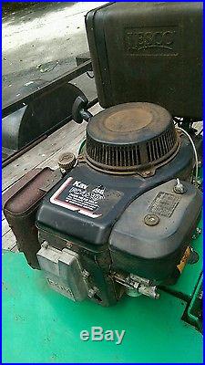 Lesco 48 inch walk behind commercial mower with 15HP Kawasaki engine belt drive