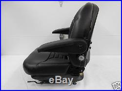 MICHIGAN BLACK SEAT, MILSCO V5300 HIGH BACK SUSPENSION SEAT WithLUMBAR #15980 #HE