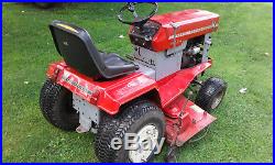 Massey Ferguson 14 MF14 Hydrostatic Garden Tractor with Mower Deck Snow Plow