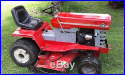 Massey Ferguson 14 MF14 Hydrostatic Garden Tractor with Mower Deck Snow Plow