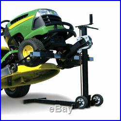 MoJack Flat Folding 500lb max Riding Lawn Mower Lift Jack(CertifiedRefurbished)