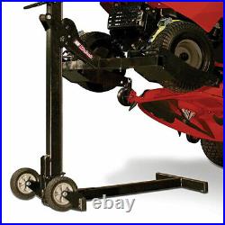 MoJack MJEZ Compact Folding 300 lb Capacity Riding Lawn Tractor Mower Lift Jack
