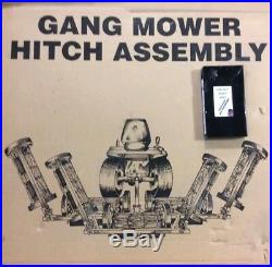 Mower Gang Reel Grass Yard Lawn Mower Hitch Assembly Golf Course