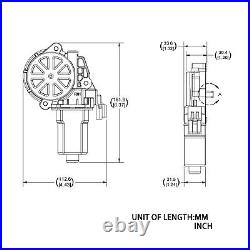 Murray Simplicity 1728965SM Spout Rotator Chute Motor Snowblower Snowthrower