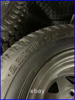 NEW 23x10.5 x12 Turf Tread Tire WITH RIMS =2TIRES=Qty 2
