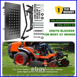 NEW ACS6000ULS Mower Chute Blocker Grass Flap Chute Blocker for Most ZT Mowers