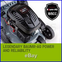 NEW BAUMR-AG 18Lawn Mower Electric Key Start Self Propelled Lawnmower 4Stroke
