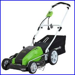 NEW Greenworks 13 Amp 21-inch Corded Electric Walk-Behind Push Lawn Mower, 25112