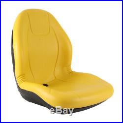 New Complete Tractor Seat 3010-0060 Yellow Medium Back 21 Height