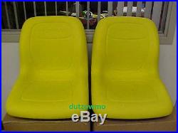New Pair of John Deere Gator seats in Yellow