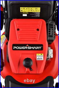 New PowerSmart 209CC Engine 21 3-in-1 Gas Powered Push Lawn Mower, Rear Bag