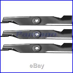 New Set of 3 48 Deck Blade Craftsman Sears AYP Husqvarna 180054 532180054