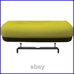 New Yellow HIGH BACK SEAT with Pivot Rod Bracket for John Deere 856 955 2210