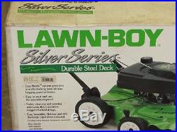 Nos! 1993 Lawn Boy 21 Silver Series Mower, 4.5 HP Steel Deck, #10201, Rare