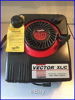 ONE (1) NEW Tecumseh Vector XL/C 6HP Engine Electric/Recoil start VLV126 502092F