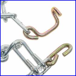 OakTen ATV 4-Link Tire Chains with Tensioners 28x10-12, 26x11-12, 26x12-12