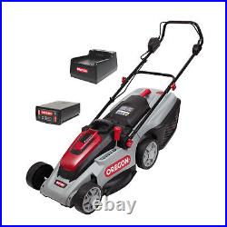 Oregon 591082 40V MAX LM300 Lawnmower with 4.0 Ah Battery and C650 Rapid Charger