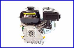 PEGGAS Horizontal Engine 6.5 HP Gas Engine, Go Cart, Mini Bike, Snowblower