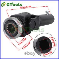 PTO Half Shaft Female For Grasshopper 398914 U-Joint Coupler Deck Drive For 3344
