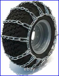 Pair 2 Link Tire Chain 20x8.00-8 Tire Chain 20x8x8 20 X 8.00-8 20x8x10