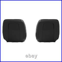 Pair Black Seats For John Deere Gator 4X2 HPX 4X4 HPX and 4X4 Trail HPX Series