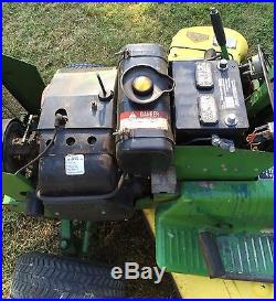 Pair Of 2 Vintage John Deere 110 Riding Garden Tractors Lawn Mower Local Pickup