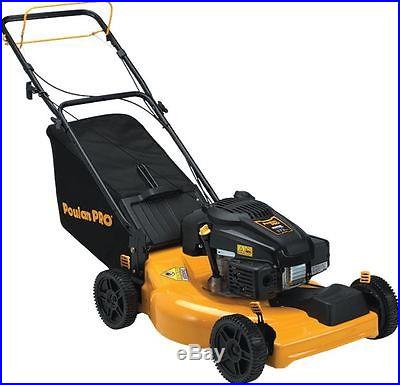 Poulan Pro PR625Y22MB 22 Gas 2-In-1 Push Grass Lawn Mower Walk Behind Briggs