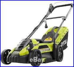 RYOBI 13 in. Corded Electric Push Lawn Mower Portable Lightweight Adjustable NEW