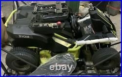 RYOBI 38in. RM480E 75Ah Battery Electric Rear Engine Riding Lawn Mower RY48110