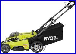 RYOBI Lawn Mower 40-V Brushless Li-Ion Cordless Battery 5.0 Ah Battery/Charger