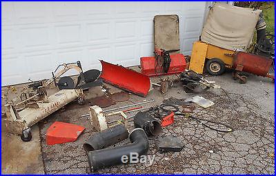 Rare Allis Chalmers 920 Diesel Garden Tractor + Attachments Simplicity 7790