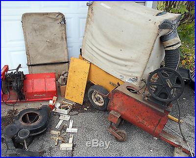 Rare Allis Chalmers 920 Diesel Garden Tractor + Attachments Simplicity 7790