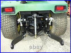 Rear 3 Point Hitch Kit withThe Onan Engine Receiver Hook For John Deere 318 to 430