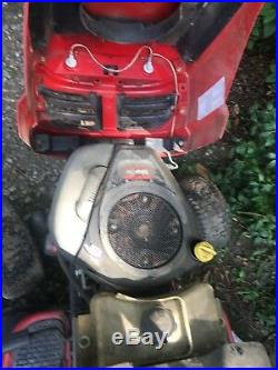 Red Craftsman 20 Horse Power Riding Lawn Mower Used