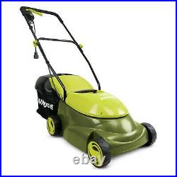 Restored Sun Joe MJ401E Electric Lawn Mower With Grass Bag 14-Inch 12 Amp