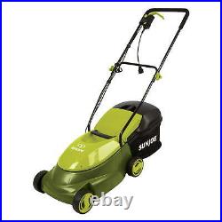Restored Sun Joe MJ401E Electric Lawn Mower With Grass Bag 14-Inch 12 Amp