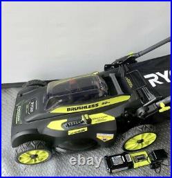 Ryobi 40V Brushless 20 in Cordless Self-Propelled Lawn Mower- Pick up only