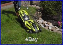Ryobi Lawn Mower Corded Electric Walk Behind Push Grass Cutter Mulch Bagging 13